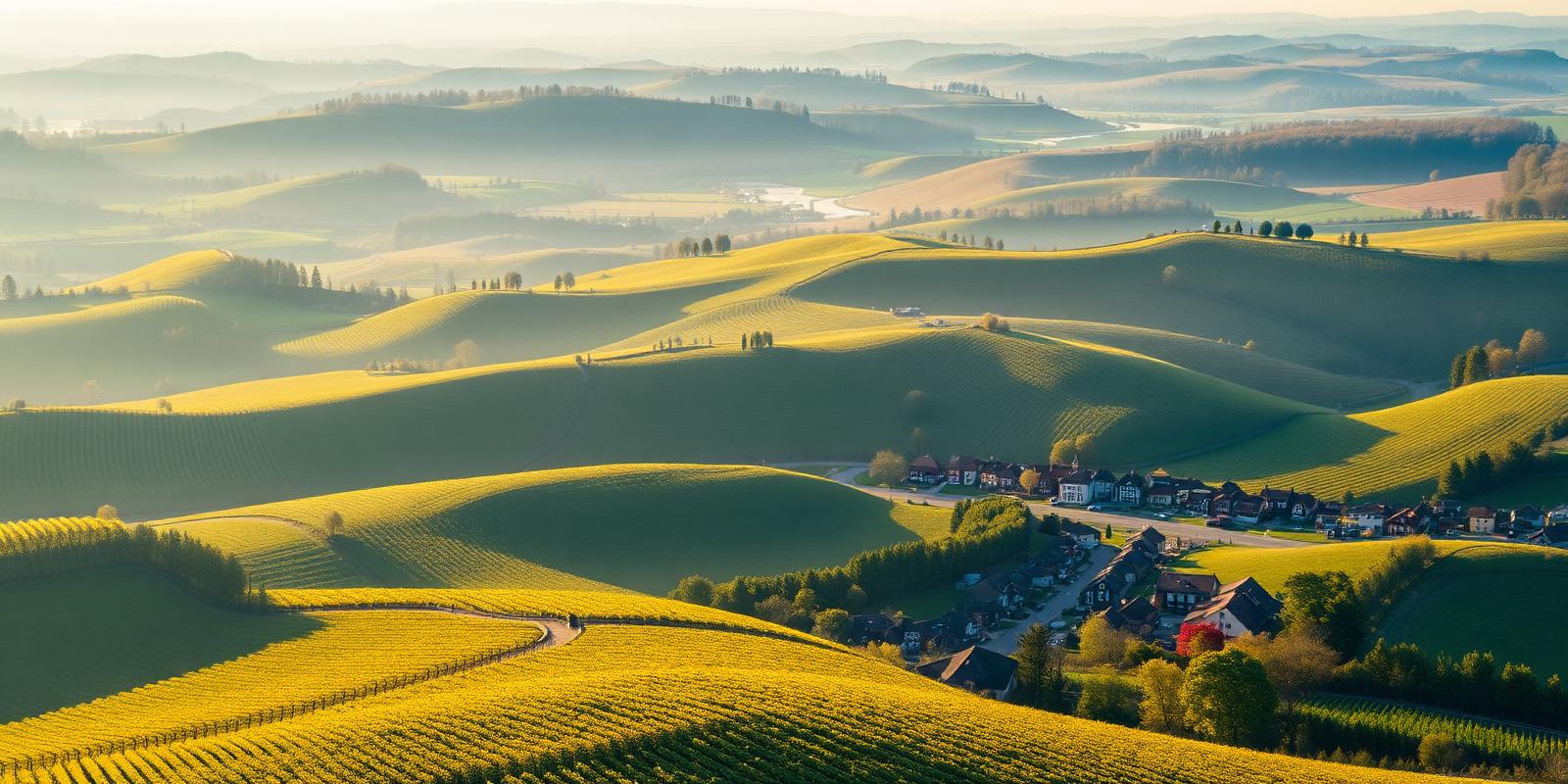Hügelige Landschaft des Kraichgau – unser Einsatzgebiet